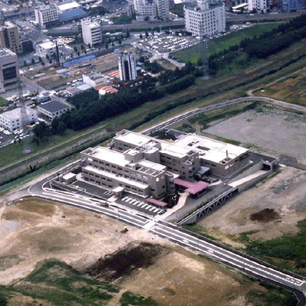 横浜市リハビリテーション事業団設立時　航空写真